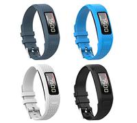 Vozehui Strap Compatible with Garmin Vivofit 1 /Vivofit2,Soft Silicone Colorful Replacement Watch Band with Safety Buckle,Wear-resistant Activity Tracker Strap for Sports Enthusiast