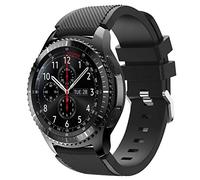 Vozehui Strap Compatible with Samsung Gear S3 Frontier/Gear S3 Classic/Galaxy watch 46mm/huami amazfit 2/huawei watch GT/huawei 2 pro Smartwatch, 22mm Soft Silicone Sport Wrist Band