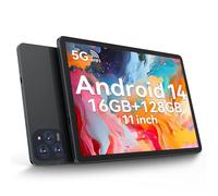 VOZIZOV 2025 - 11 Inch Android Tablet with Octa Core Processor 16GB RAM 128GB ROM 1TB Expand Tablet with 7000mAh Battery, 21MP Camera, FHD Display, GPS, 5G WiFi+2.4G WiFi