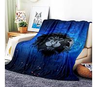 VOZMIO World of Warcraft Flannel Warm Soft Plush on The Sofa Bed Blanket Suitable for Air Conditioning Blanket Nap Blanket (A,60 * 80 in(150 * 200 CM))