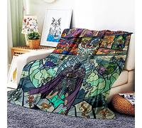 VOZMIO World of Warcraft Lich King Flannel Warm Soft Plush on The Sofa Bed Blanket Suitable for Air Conditioning Blanket Nap Blanket (60 * 80 in(150 * 200 CM))