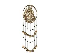 VP Home Rustic Horse Wind Chimes for Outside - Harmonic Windchimes with Animal Design for Gardens, Patios, and Porches - Thoughtful Gift for Mom, Grandma, and Gifts for Horse Lovers - 22x17x70 Inches