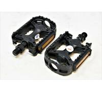 VP Kids Pavement Bike Pedals Black Junior 1/2" One Piece Cranks 12" - 16" Wheel