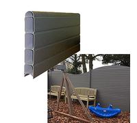 VP Plastic Fencing Panels - Composite Fence Panels - ECO Fencing Fence Board 1.8m (6') - Graphite