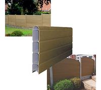 VP Plastic Fencing Panels - Composite Fence Panels - ECO Fencing Fence Board 1.8m (6') - Natural