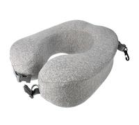 VP Santé Rollable travel cushion with memory foam, Grey
