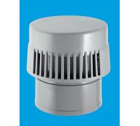 VP100N Ventapipe 100 Air Admittance Valve with Solvent Weld Outlet for 4"/110mm soil pipe McAlpine Grey One Size