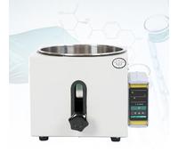 VPAIUNCKU Lab Constant Temperature Water Oil Bath, Water Bath With Temperature Control, Lift Type Digital Heating Devices, For Medical Research And Biotechnology 3L