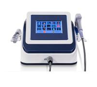 VPAIUNCKU Professional Pneumatic Dot Matrix Massage Device, Focused Shockwave Therapy Machine, Muscle Pain Relief Massager With 5 Massage Heads And Handle Cord blue