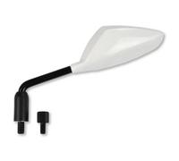 Mirror sport left m8 m10 Triangel white for scooter, motorcycle