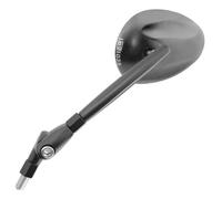 Rear-View both Sides Universal V Parts Oval 125x86mm Black