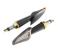 Vicma Blinker Set m8 LED black Spike clear glass for scooter, motorcycle
