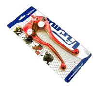 Set levers v parts-red for motorcycle spare parts accessories spare parts