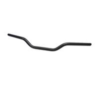 motorcycle handlebar classic aluminum matt black 22mm - 730mm