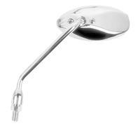 Rear-View Left Universal V Parts m10 Drop Water Chrome
