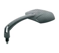 Rear-View Left Universal V Parts m10 X 1.25 Carbon Look for