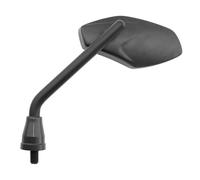 Rear-View Left Universal V Parts Diamond Shape Black for Moto