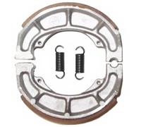 brake shoe set 110x25mm for drum brake for Atala Hacker, Derbi Paddock, Italjet
