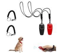 VPB Dog Whistles set,2 in 1 Combined Dog Clicker and Whistle,Dog whistles for recall and dog training whistle,with Adjustable Lanyard,Suitable for Dogs and Puppie