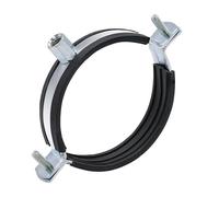 VPCPWTYZY 6Pcs Pipe Clamp Bracket: Heavy-Duty Metal Support for Plumbing: Wall or Ceiling Mount: Adjustable Tube Hoop Hanger Catholic(140mm)