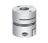 VPCPWTYZY D39×39mm Aluminum Alloy Single Diaphragm Coupling - Servo Motor & Ball Screw Flexible Connector catholic(15x15)