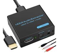 VPFET USB to Audio Mic Adapter, USB External Stereo Sound Adapter, 3.5mm Speaker-Headphone and Microphone Jack, Compatible for PS4, PC, Notebook, Ultrabook, Laptop, Macbook Air