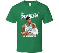VPJGFL FanTstore The Problem Jayson Tatum T Shirt L Irish Green(Small)