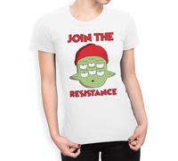 VPJGFL Final Space Tribore Join The Resistance Women's T-Shirt(Medium)