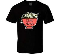 VPJGFL Hoek Send Noods T-Shirt Graphic Tee for Men(Large)