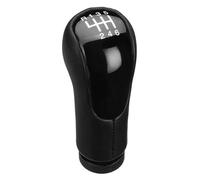 VPLPEREQAK Gear Knob for Ford for Fiesta for Fusion for Transit Connect 2002 5 6 Speed Gear Shift Knob Ball Lever Stick Pen Arm Gearshifter(6-Speed Black)
