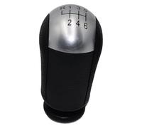 VPLPEREQAK Gear Knob for Ford for Transit Van MK7 2006-2013 Car 5 6 Speed Manual Gear Shift Knob Lever Stick Head Grip Gaitor Boot Cover(Silver 6 Speed)