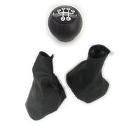 VPLPEREQAK Gear Knob for Opel for Corsa D 009140093 19276456 Car Gear Shift Knob Lever Stick Gaitor(Set)