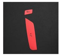 VPLPEREQAK Inner Decoration Auto for BM&W G01 G02 G30 G32 Console Gear Shift Handle P Button Decorative Cover Auto Interior Sticker(C Model Red)