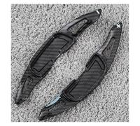 VPLPEREQAK Inner Decoration Auto for Mazda 2 3 6 CX-3 CX-4 CX-5 MX-5 for Atenza for Axela Car Steering Wheel Shift Paddle(Carbon Black)
