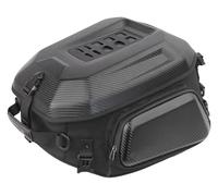 VPLPEREQAK Multifunctional Saddle Bag Motorcycle Rearseat Bag Luggage Saddle Expandable 23-35L Large Capacity Riding Rear(A)