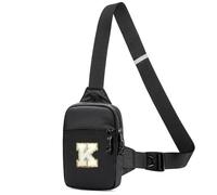 Vpoofree Mini Sling Bag for Men Crossbody,Small Chest Bag Casual Trendy Waterproof Lightweight Phone Crossover Daypack, Small Sling Bag-k, Moda Classic