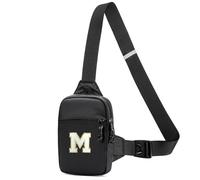 Vpoofree Mini Sling Bag for Men Crossbody,Small Chest Bag Casual Trendy Waterproof Lightweight Phone Crossover Daypack, Small Sling Bag-m, Moda Classic