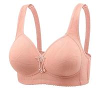 VPQILH Everyday Bras for Women UK, Jelly Wireless Full Coverage Bra Seamless Soft Bralettes Ladies Push Up Underwear Comfort Casual Bras Lightweight Fitness Bralette