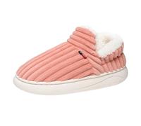 VPQILH Women's Fluffy Slippers Fuzzy House Faux Fur Lined Sliders | Plush Cosy Shoes Slip On Winter Soft Slipper with Non Slip Sole Machine Washable Shoe Indoor Outdoor Slipper