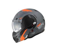 VPR F242 P/J Reverse Flip-Up Motorcycle Helmet - Double Visor Modular Jet Crash Helmet for Racing Sports Touring - Road Legal ECE 22.06 Approved Motorbike Helmets - XS