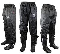 VPR H2OUT MENS WATERPROOF TROUSER Motorcycle Motorbike Scooter Sports Touring Rain Pull Over Pant Trouser With Zipped Ankle Cuff (4XL / Waist 42)