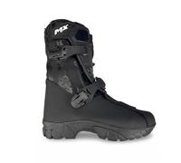 VPR Kids Motocross Boots CE Approve MX Enduro Stable Motorcycle Boots With Sole Protection Gear Anti-Slip Youth Quad Dirt MX Boot (Black, UK 2)