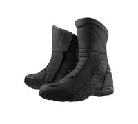 VPR R25 Leather Motorcycle Boots - Waterproof Short Mens Motorbike Boots - CE Approved Short Ankle Support & Anti Slip Motorcycle Motorbike Boots Touring Sports Urban Rider Shoes For Men Women