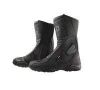 VPR R35 Leather Motorcycle Boots For Men - 100% Waterproof Long Cut CE Approved Reinforced Ankle Toe Protection Motorbike Boots For Touring Urban Cruiser Bike Shoes Motorcycle Boots Size 7