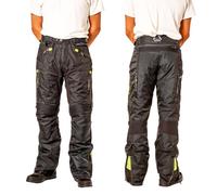 VPR Viper Guard Adventure Mens Textile Trouser Motorbike Waterproof 600D Motorcycle Biker CE Armoured (Level A) Pant with Removeable Linings All Season Protective Jeans for Moped Riding Racing Black