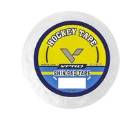 VPRO Clear Hockey Tape - 1 Pack Cloth Tape - Multipurpose Sports Tape for Socks and Gear, Easy to Stretch and Tear for Hockey Stick, Lacrosse and Baseball