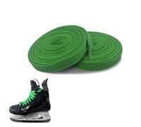 VPRO Ice Hockey Laces - Figure Skaters with Various Colours Athletes. 108 Inches (Green)