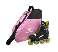 VPRO Roller Skates Bag - Skate Carrier Bag with Adjustable Shoulder Strap (Pink)