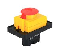 VPTSTFSLK AC 250V 6A Waterproof Electromagnetic Pushbutton Machine Saw Cutter Drill On Off DZ04 DZ05 DZ-6 Waterproof Solenoid Switch(LSA461)