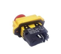 VPTSTFSLK Electromagnetic Switch Button Switch Waterproof and Dustproof DKLD YH02-A 16A 250VAC 4pins / 5pins Replace KJD17B/G(5Pins)